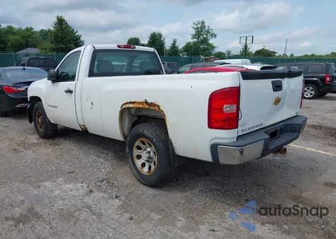 2008 Chevrolet Silverado 1500 Work Truck from USA, damaged, VIN 1GCEC14X38Z203983